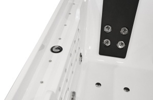 Cadă de baie SPA MO-8010 cu hidromasaj 180 x 120 x 64 cm - Img 20