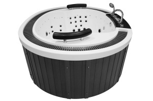Cada SPA cu hidromasaj MUS-1099, Dimensiune 210x170x70 cm, carcasa grafit - Img 5