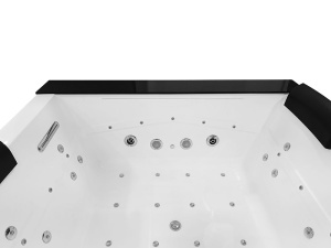 Cadă SPA Premium MO-1285 cu hidromasaj , Design modern, 180x150x72 cm - Img 12