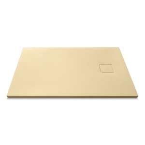 Cadita de dus dreptunghiulara din compozit de piatra Pro Exclusiv cappuccino 100 x 80 x 4 cm - Img 3