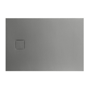 Cadita de dus dreptunghiulara din compozit mineral Pro Exclusiv MUE-1084G gri 100 x 80 x 4 cm - Img 2