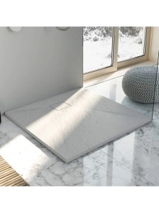 Cadita de dus Magnum Alb 90x90
