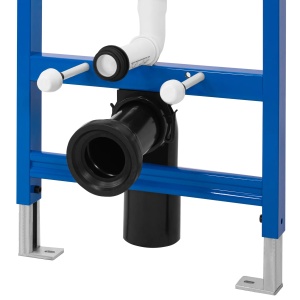 Cadru cu rezervor incastrat pentru WC, Clapeta de actionare inclusa F Black - Img 10