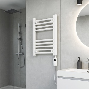 Calorifer baie port prosop electric 300 W Manam alb - Img 17