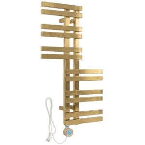 Calorifer electric, portprosop, REA RIDO 90X50 cm, Auriu Mat