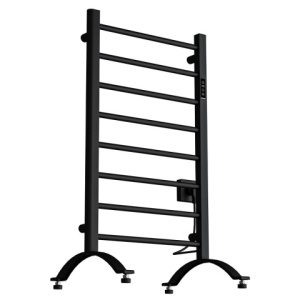 Calorifer electric TAAL-BL 200W pentru baie 91x50, negru - Img 2
