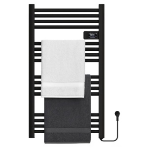 Calorifer electric vertical LOA-BL ECO 500W pentru baie 96x54, negru - Img 15