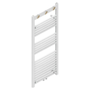 Calorifer portprosop pentru baie Yasur 120 x 50 cm alb - Img 5