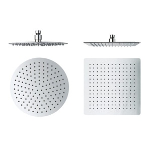 Cap de dus VELDMAN ULTRA SLIM, diferite dimensiuni, rotund/patrat, crom - Img 1