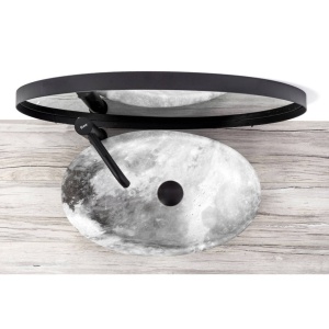 Chiuveta de blat REA ROXY C, Dimensiuni 49 x 31 x 13.5 cm, Forma Ovala, Ceramica sanitara, Alb - Img 6