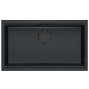 Chiuveta pentru bucatarie din granit Logan 110 Black - Img 4