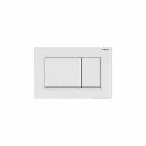 Clapeta de actionare PRO GEBERIT SIGMA 30,alb,2 butoane