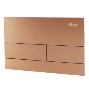 Clapeta pentru rezervor incastrat K011A-Q Rea T Brush Copper/Brushed Rose Gold - Img 2