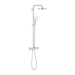 Coloana de dus cu baterie termostatata Grohe Tempesta 210 finisaj crom lucios - Img 3