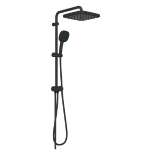 Coloana de dus cu baterie termostatata negru mat Grohe Tempesta Cosmopolitan 250 Cube - Img 6