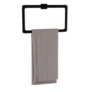 Cuier de baie Rea Ring 210 OSTE Matt Black - Img 2