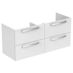 Dulap baza suspendat Ideal Standard Eurovit 2.0 alb 120 cm 4 sertare