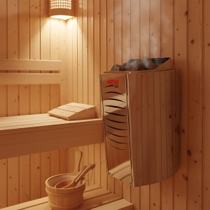 Incalzitor soba pentru sauna finlandeza cu montare pe perete Harvia BC35E 3.5kW, 230V - Img 2