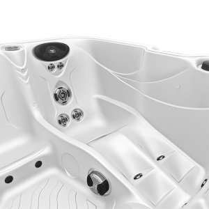 Jacuzzi de gradina alb PRO 752 pentru 3 persoane 200 x 200 x 84 cm - Img 10