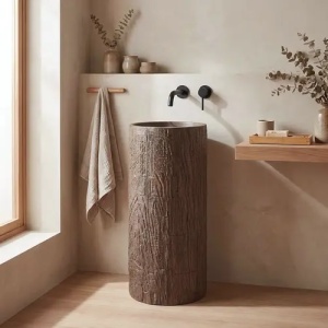 Lavoar independent artificial stone REA Rossana 85.5 x 39.5 x 39.5 cm