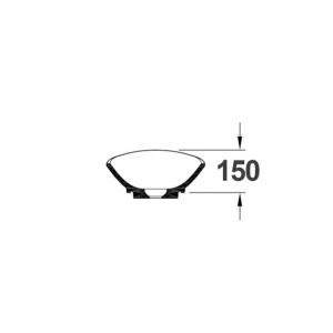Lavoar pe blat Fluminia My Pleasure 63.5 x 37.5 cm - Img 5