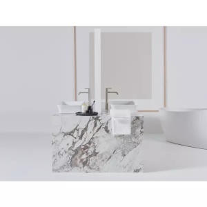 Lavoar pe blat Ideal Standard Atelier Ipalyss 55 cm alb mat cu preaplin - Img 8