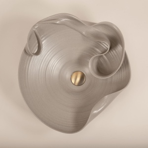 Lavoar pe blat Rea HM-12 Handmade Art ceramic - Img 6
