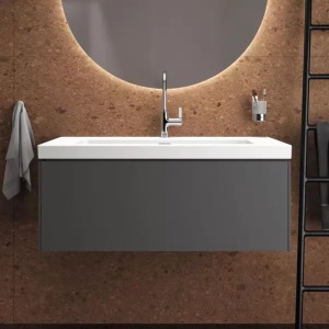 Lavoar pe mobilier Ideal Standard Atelier Extra alb mat 101 cm - Img 6