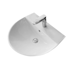 Lavoar suspendat alb Fluminia Cassio 56.5 cm - Img 2