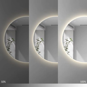 Oglinda cu Led Round Bluetooth , Forma Rotunda ,60 cm - Img 7