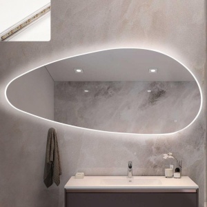 Oglindă LED 120×80 – Smart, Anti-Aburire, 2500 lm - Img 1