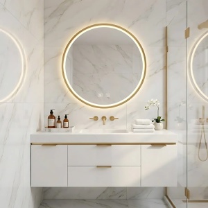Oglinda led 70CM MMJ Brush Gold - Img 4