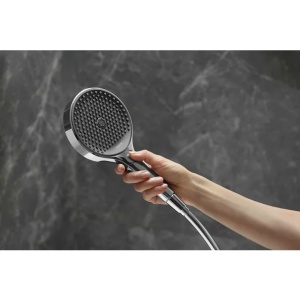 Para de dus Hansgrohe Rainfinity 130 negru mat 3 tipuri de jet - Img 6