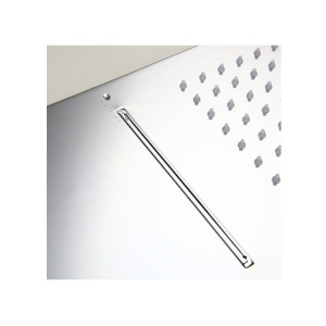 Para Dus Slim Dreptunghiulara PRO 9013 Tip Cascada, Dimensiuni 50x20x0,5 Cm, Anti-Calcar, Crom Lucios - Img 3