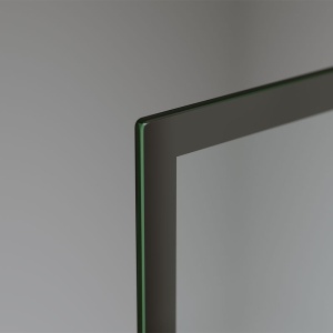 Paravan de cada PR02, Dimensiune 70x140cm, Sticla securizata 6mm, Culloare Negru - Img 6