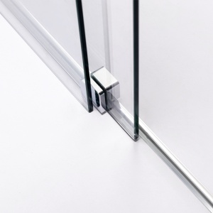 Perete de dus cu rame cromate, sticla 8mm, Astra CH-A-90, 90 cm - Img 13