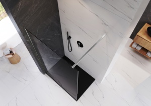 Perete de dus walk-in Veldman Monaco 80 cm - Img 3