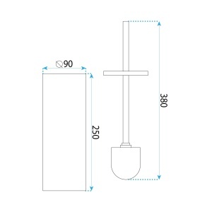 Perie WC Rea Chrome B106 - Img 2