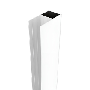 Profil de extensie pentru cabine de dus, White