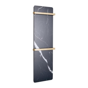 Radiator Electric StoneLine 90x30cm, Imitatie de piatra, Culoare Negru - Img 9