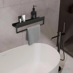 Raft pentru baie SF01 60CM, Negru Mat - Img 7