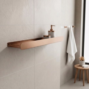Raft pentru baie SF03 45cm Rea Copper brush - Img 4