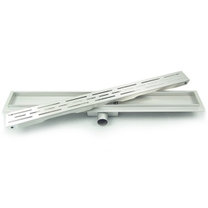 Rigola de duș liniară cu sifon fix și randament ridicat Classic DL01 100 cm – Inox - Img 13