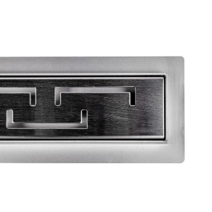 Rigola de duș liniară cu sifon fix și randament ridicat Delta DL01 70 cm – Inox - Img 12