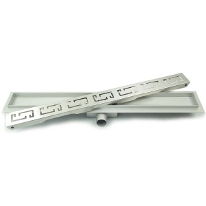 Rigola de duș liniară cu sifon fix și randament ridicat Omega DL01 50 cm – Inox - Img 12