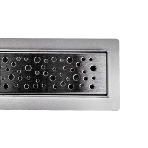 Rigola de duș liniară cu sifon fix și randament ridicat Wave DL01 80 cm – inox - Img 12