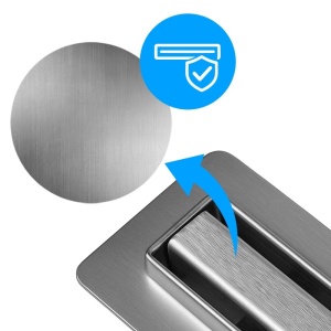 Rigola de duș liniară cu sifon rotativ 360 și randament ridicat Slim DL03 70 cm – Inox - Img 7