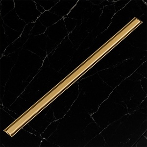 Rigola de duș liniară cu sifon rotativ 360 și randament ridicat Slim DL03 50 cm – auriu - Img 15