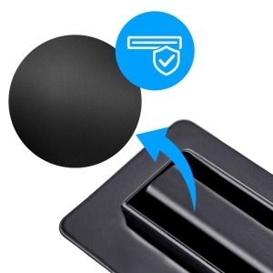 Rigola de dus liniara cu sifon rotativ si randament ridicat Slim DL03 70 cm negru - Img 6