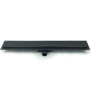 Rigola de duș liniară cu sifon și randament ridicat Qube DL01 70 cm – negru - Img 11